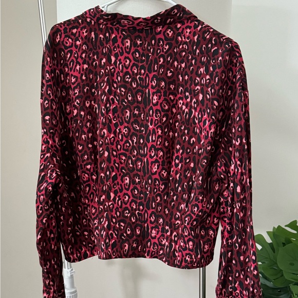 Zara women’s top NWOT animal print size large - Picture 8 of 16